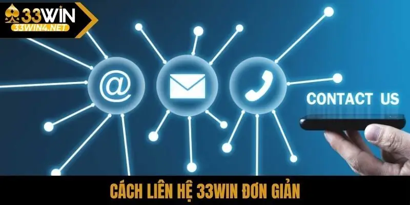 Cách liên hệ 33Win đơn giản