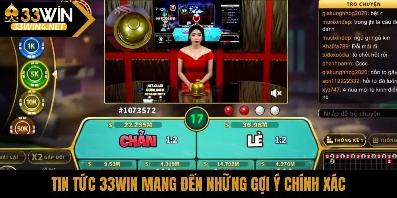 Tin tức 33Win mang đến những gợi ý chính xác